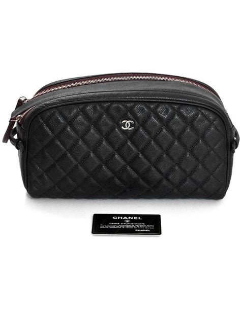 chanel toiletry pouch|chanel cosmetic pouch price.